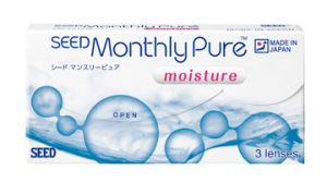 Seed Monthly Pure moisture (2*3 db + ápoló 360ml) - havi "SIB" lágy kontaktlencse CSOMAG + ápolófolyadék 360ml
